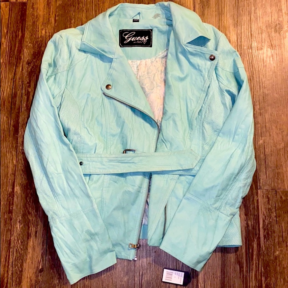 Faux Leather Moto Jacket